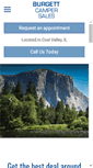 Mobile Screenshot of burgettcampersales.net